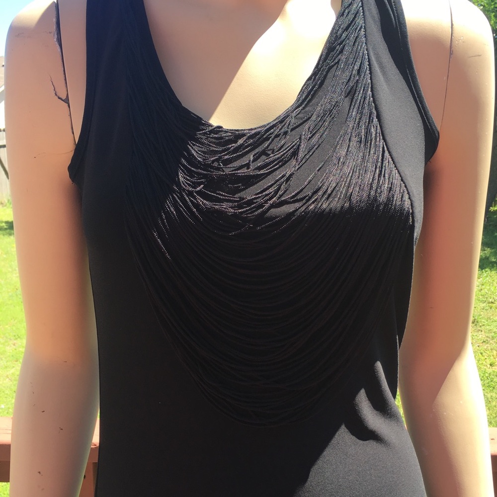Black spandex muscle stylish shirt