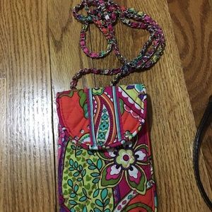 Vera Bradley phone holder crossbody