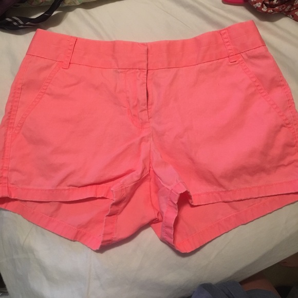 Pink j crew chino shorts - Picture 1 of 3