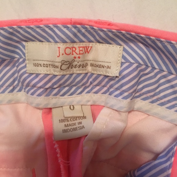 Pink j crew chino shorts - Picture 3 of 3