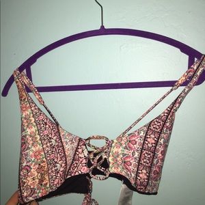 Boho O'Neill Colorful Bikini Top (L)