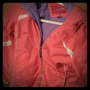 Girl's Pink London Fog Raincoat