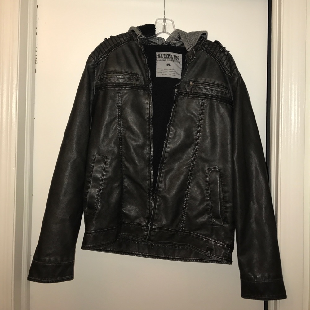 Men's Surplus leather jacket