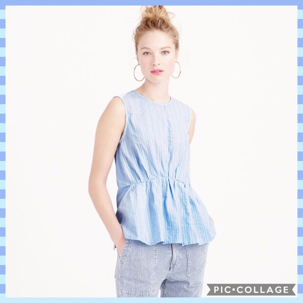 J.crew cinched tank top - Picture 2 of 8