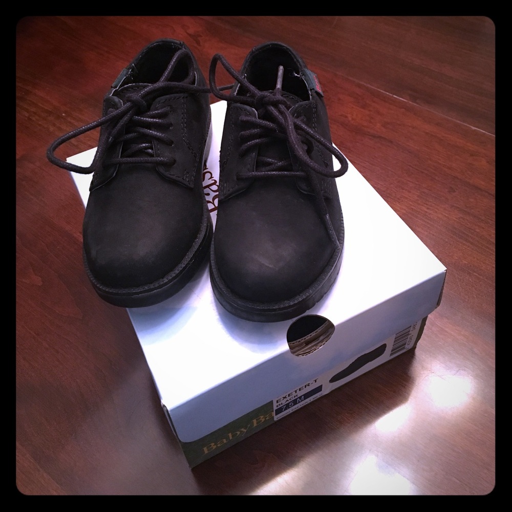 Toddler Boys Black Bass Shoes