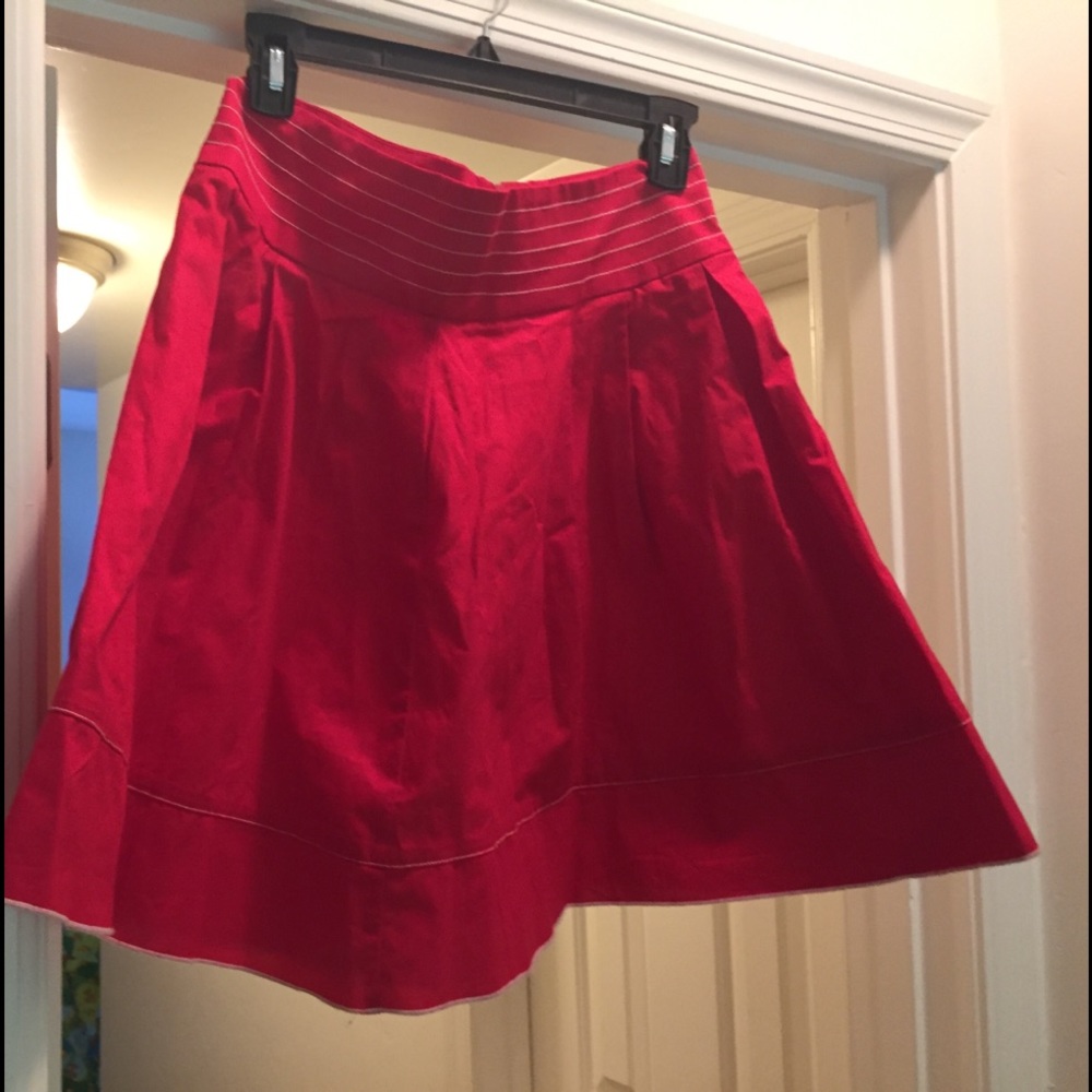 Red skirt!