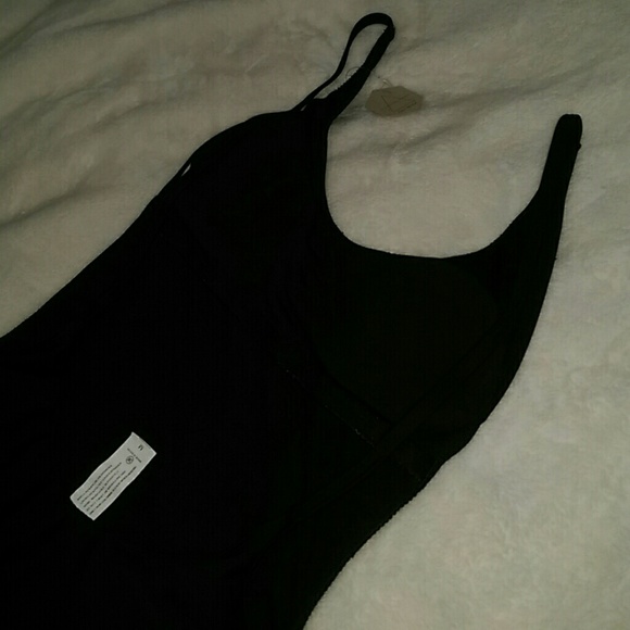 Sexy One Piece Swimsuit - Plunge Back NWT - Picture 3 of 5