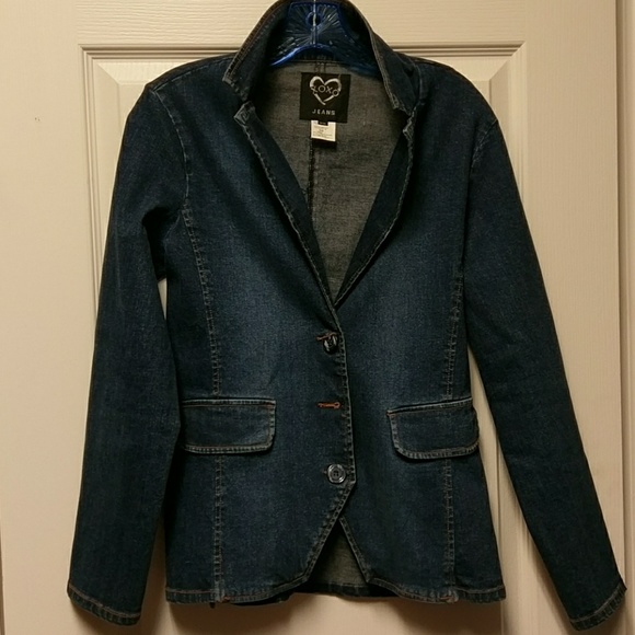 XOXO Denim Jacket - Picture 1 of 3