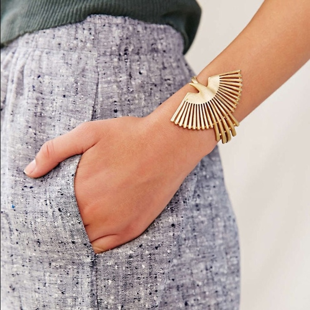 Torchlight Side Thunderbird Cuff Brass - Picture 2 of 3