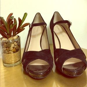 Franco Sarto Black Heels