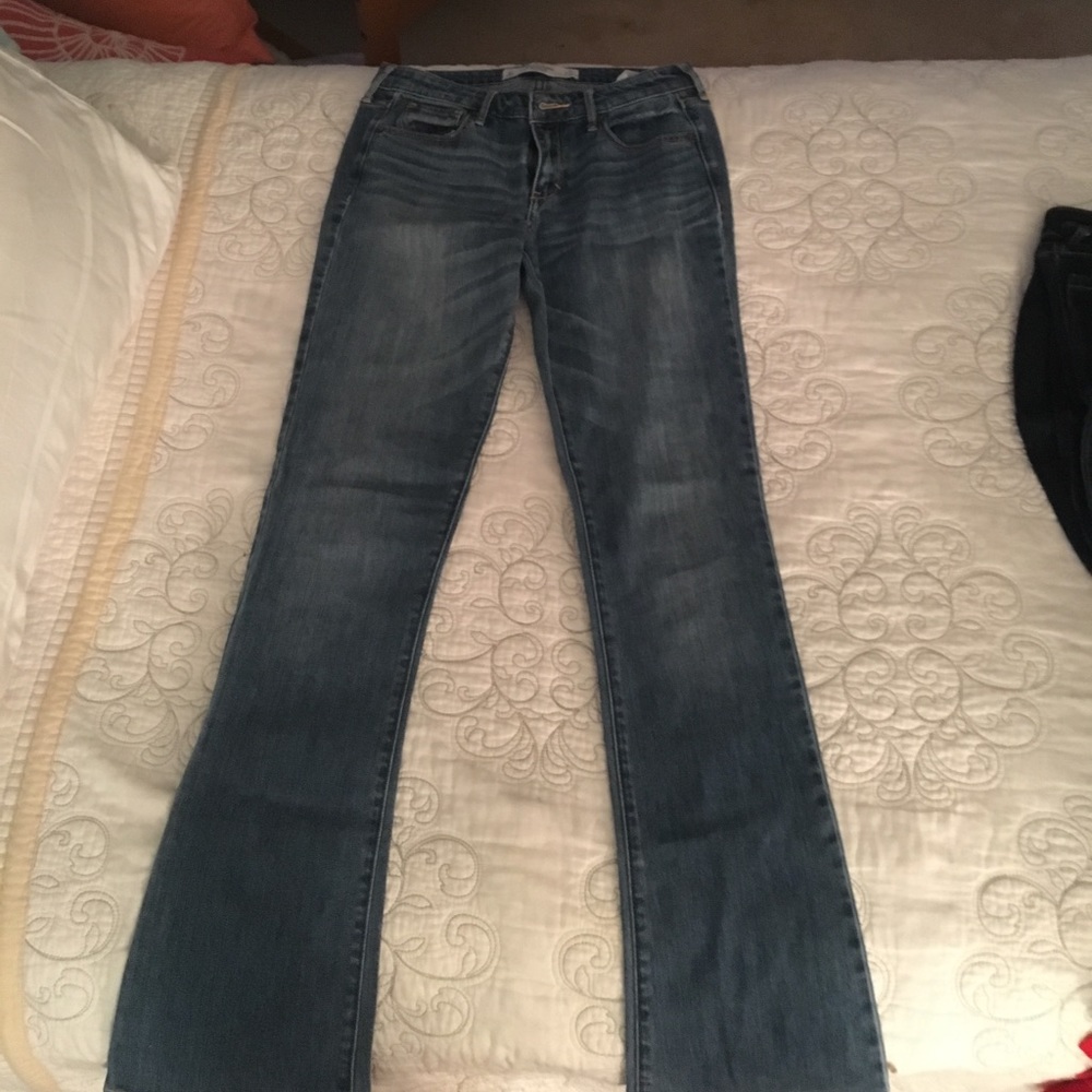 2 pairs of Abercrombie & Fitch Boot Cut Jeans
