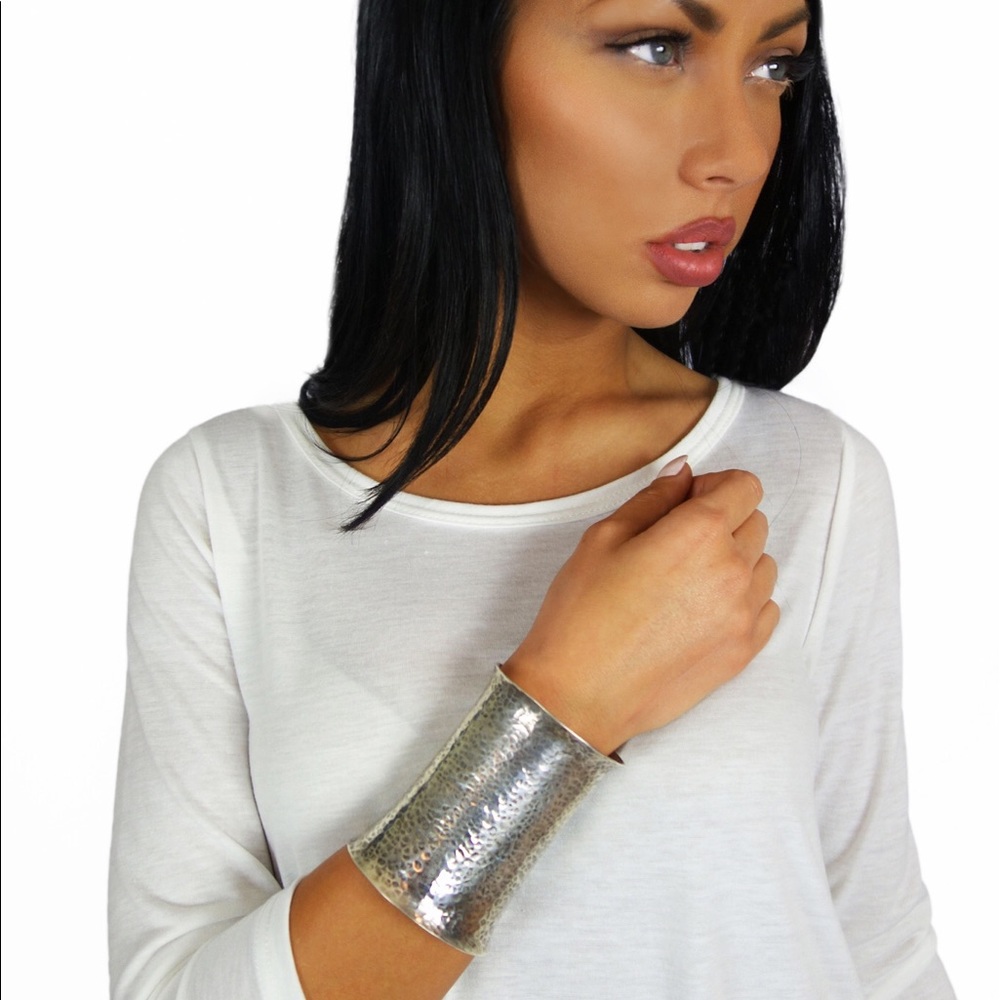 Lena Bernard Zuri Cuff Silver