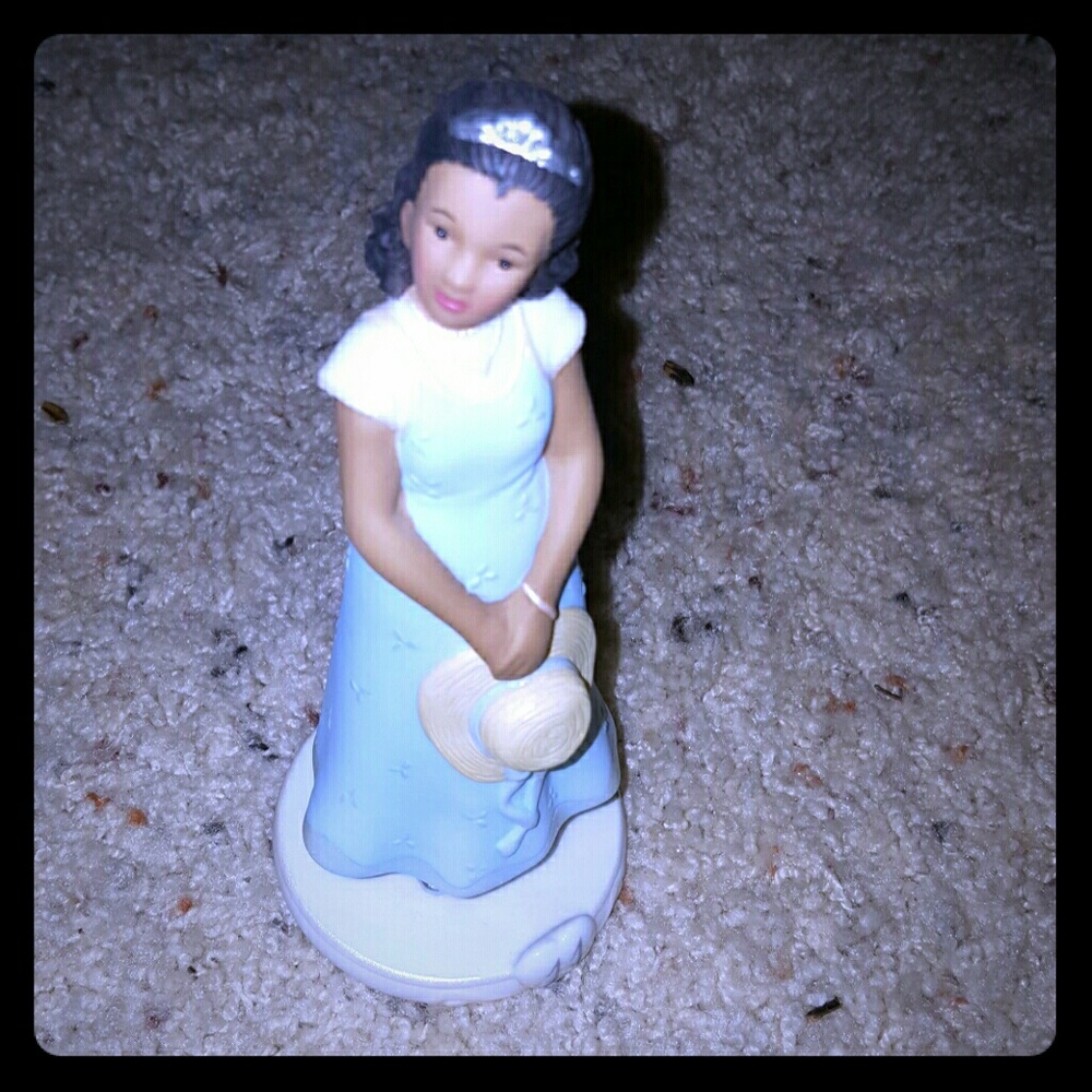 African American 11-year old Girl figurine