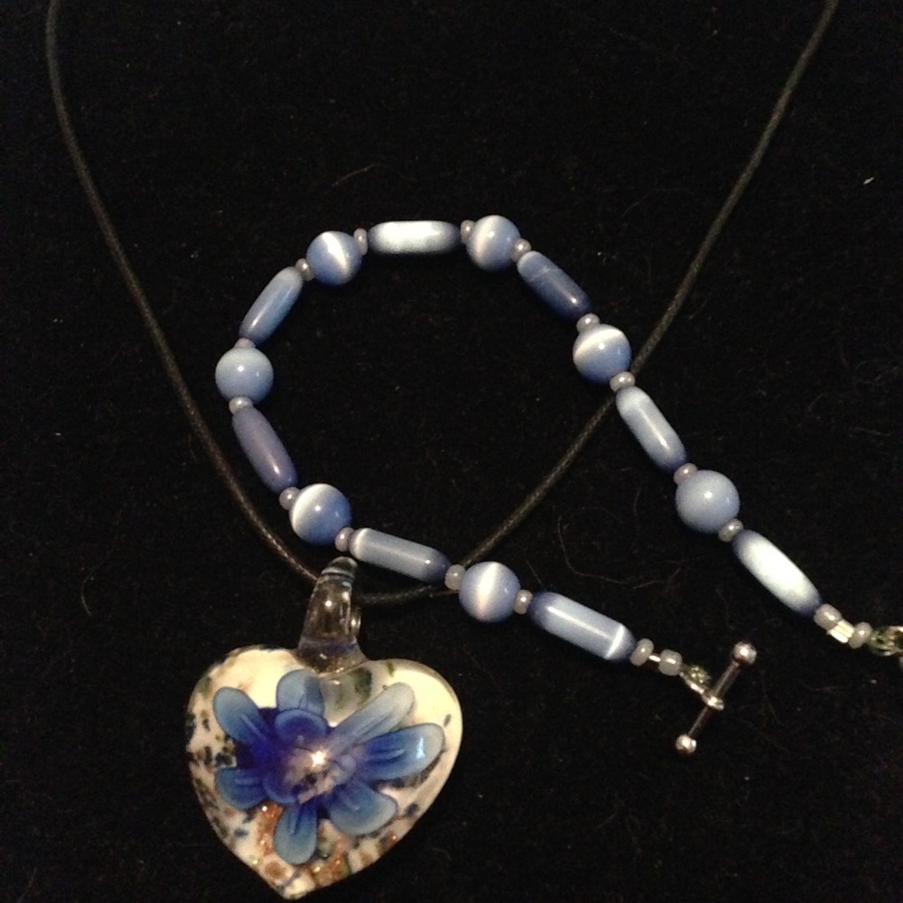 Glass jewelry bundle