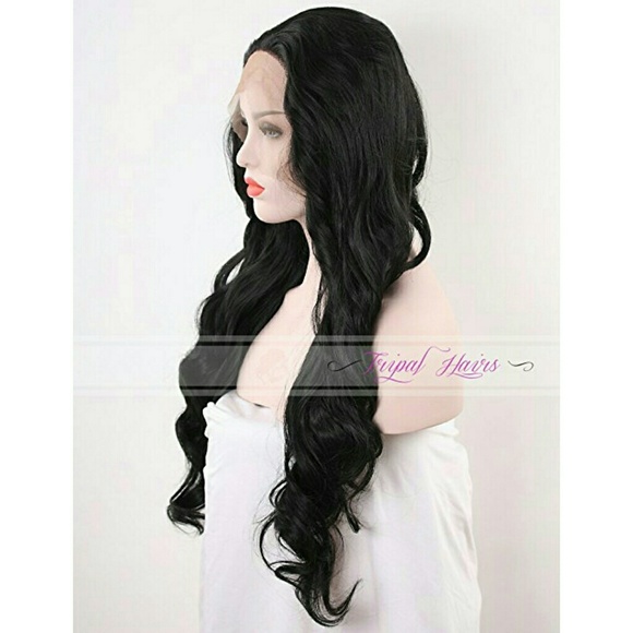 Black Bodywave Lace Front Wig 24-26 inches!!