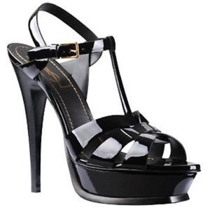 AUTHENTIC YSL Tribute Platform Sandals