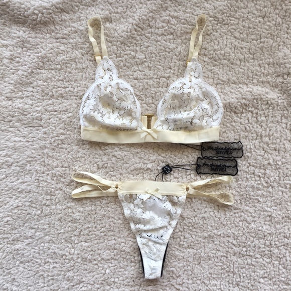 For Love and Lemons Other - 🎉Sale🎉NWT: For Love & Lemons Daisy Bra & Thong