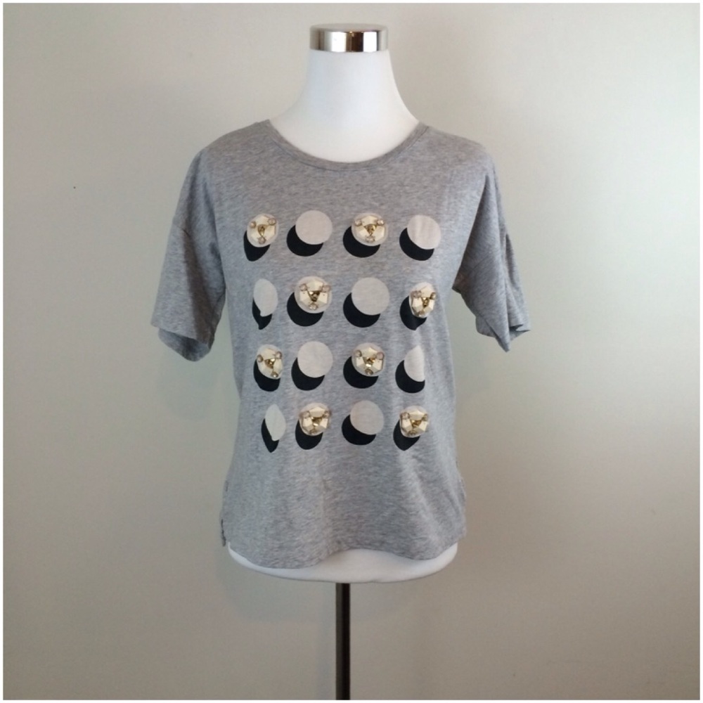 J. Crew Embellished Shirt With a 3D Appearance