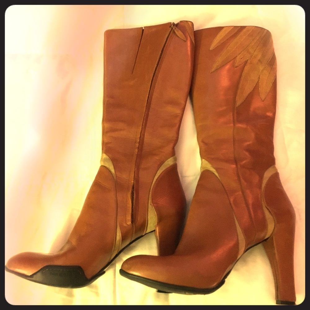 🔹SOLD🔹 Boho leather boots