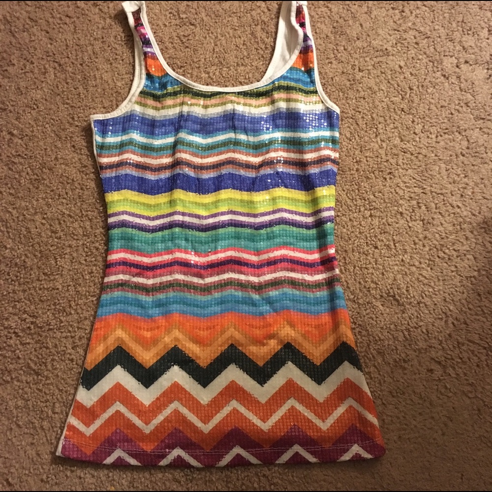 Lily & Lola Sequence Tank Top