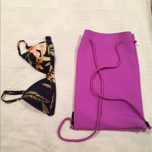 Triangl Top and Bag (NO BOTTOMS!!!!) size S