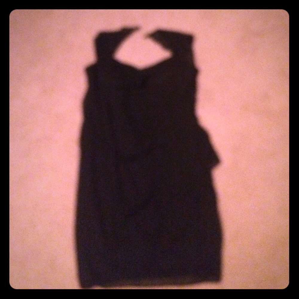 Black formal dress
