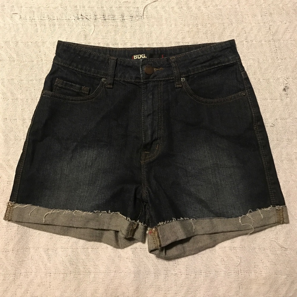 EUC BDG High Rise Denim Shorts