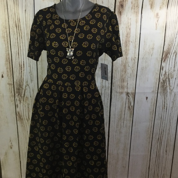 LuLaRoe Dresses & Skirts - 🌻Sunflower Amelia 2XL🌻