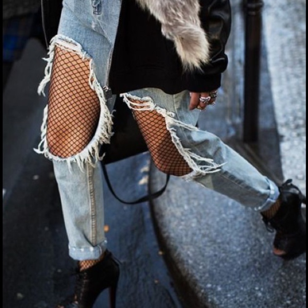 FISHNET Tights Black - Picture 2 of 4