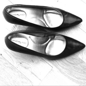 8.5 Black Kitten Heel