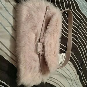FLUFFY Pink purse