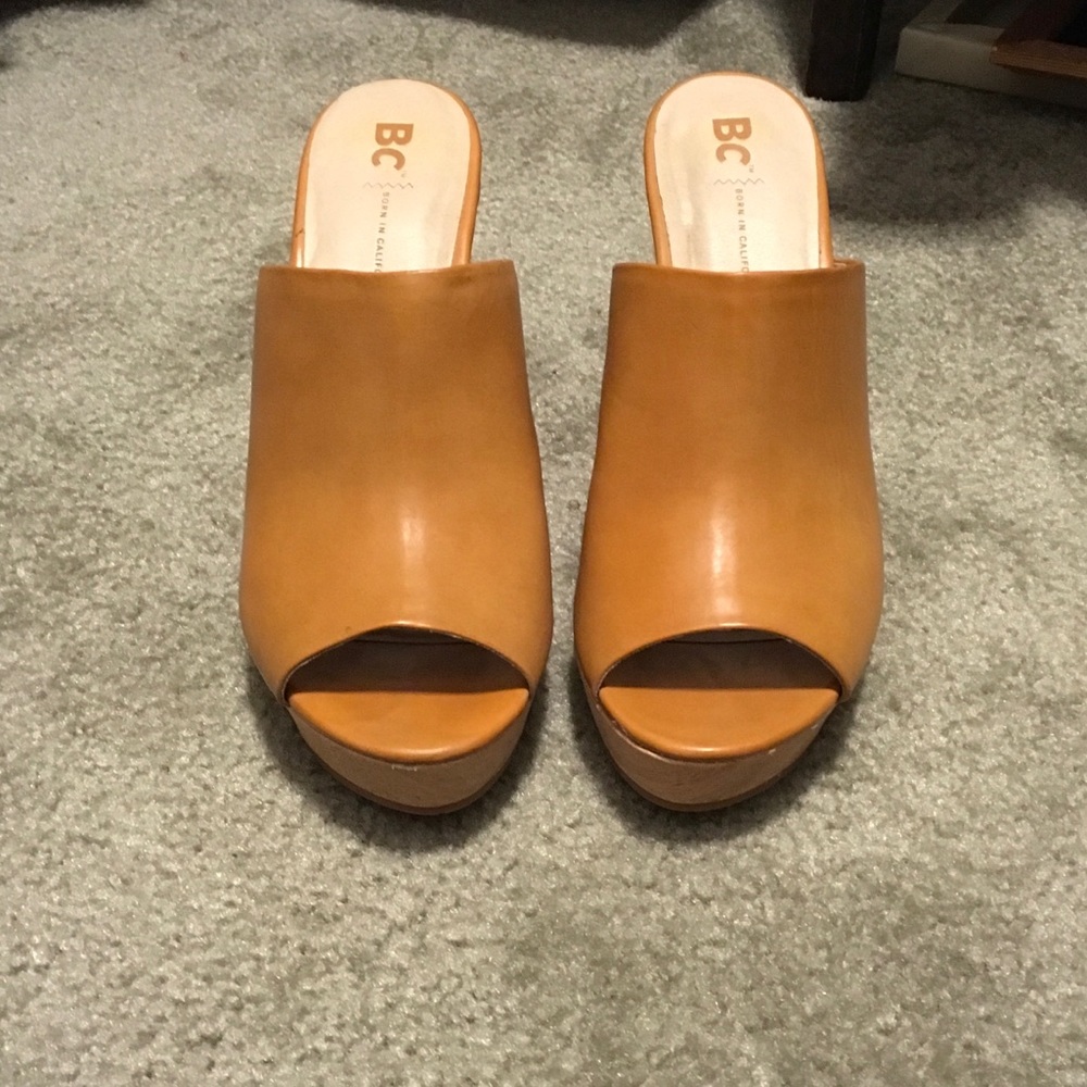 BC Footwear Terrier Platform Wedge Sandal