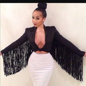 ASOS | Tassel crop top