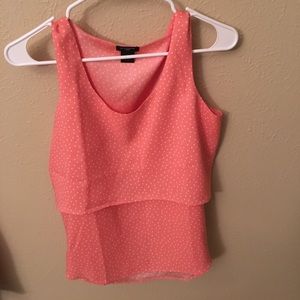 Ann Taylor spring pink top