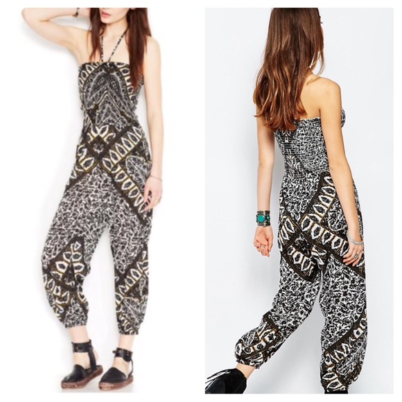 Free People Print Jumpsuit - Picture 3 of 7