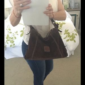 PERFECT FOR FALL Dooney & Bourke hobo suede purse