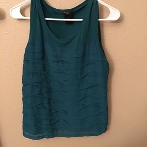 Ann Taylor ruffled shirt