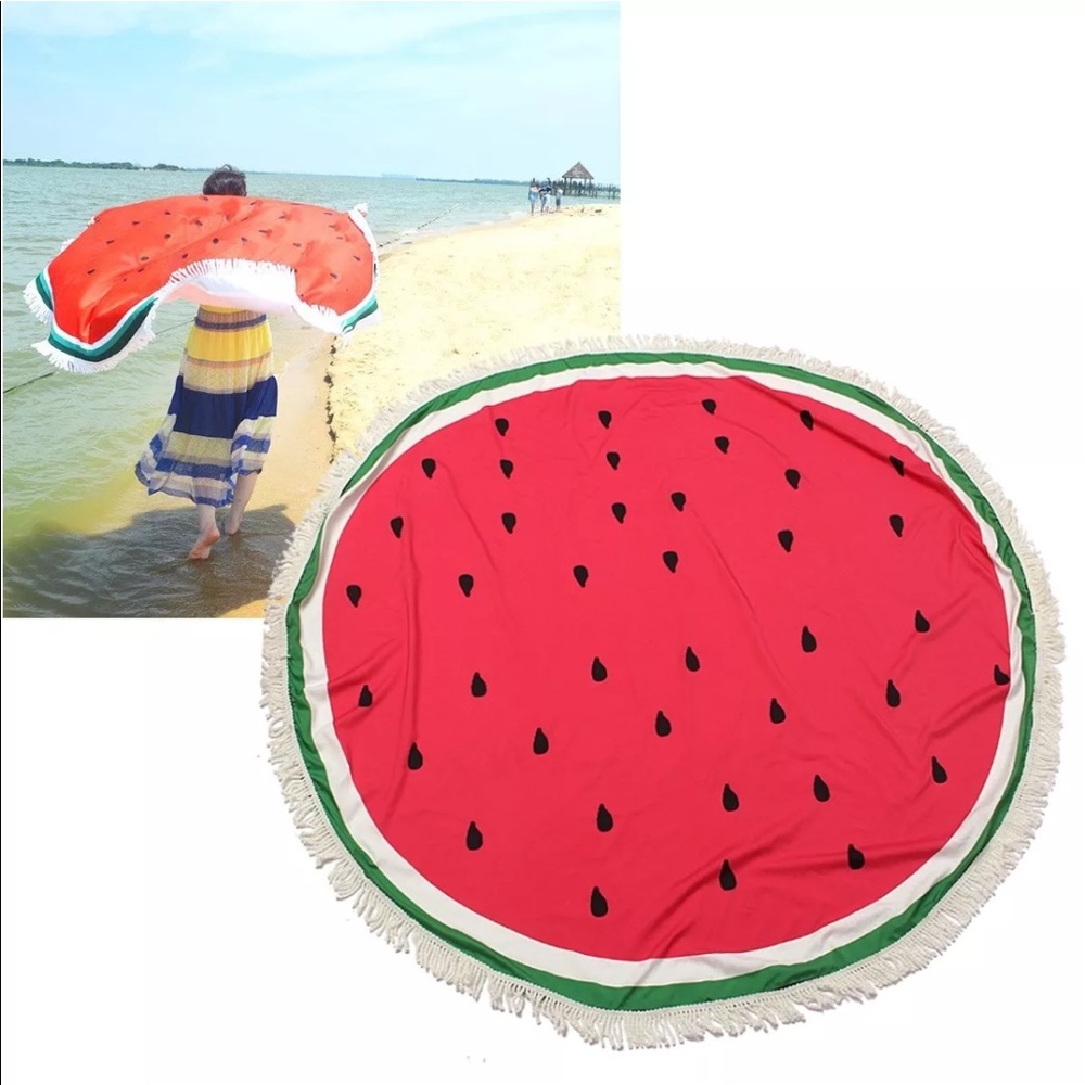 Watermelon Beach Wrap Sarong - Picture 2 of 6