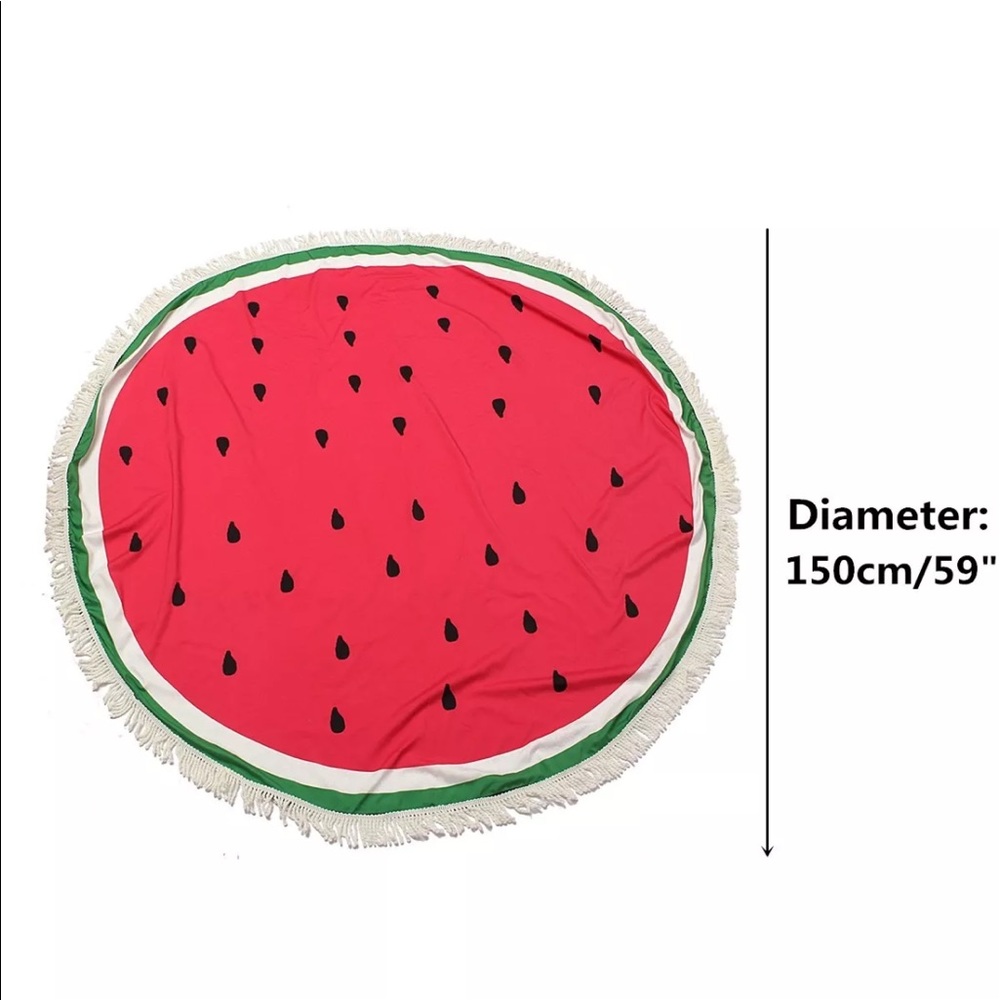 Watermelon Beach Wrap Sarong - Picture 4 of 6