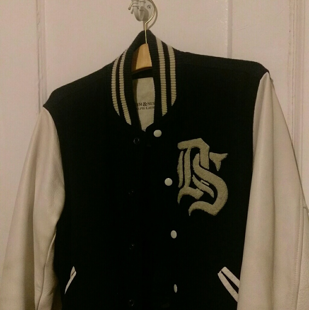 Ralph Lauren Denim&Supply Varsity Bomber Jacket