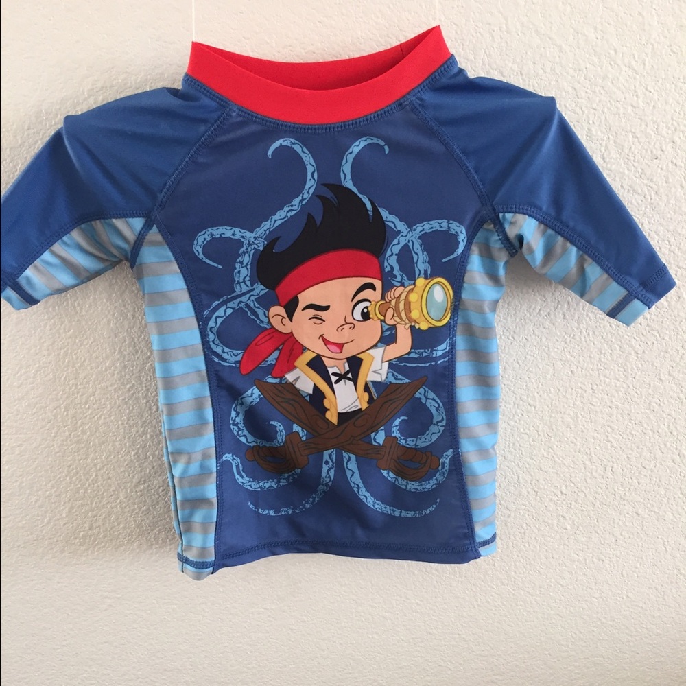 **SALE ** Jake and Neverland pirates water shirt