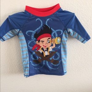**SALE ** Jake and Neverland pirates water shirt