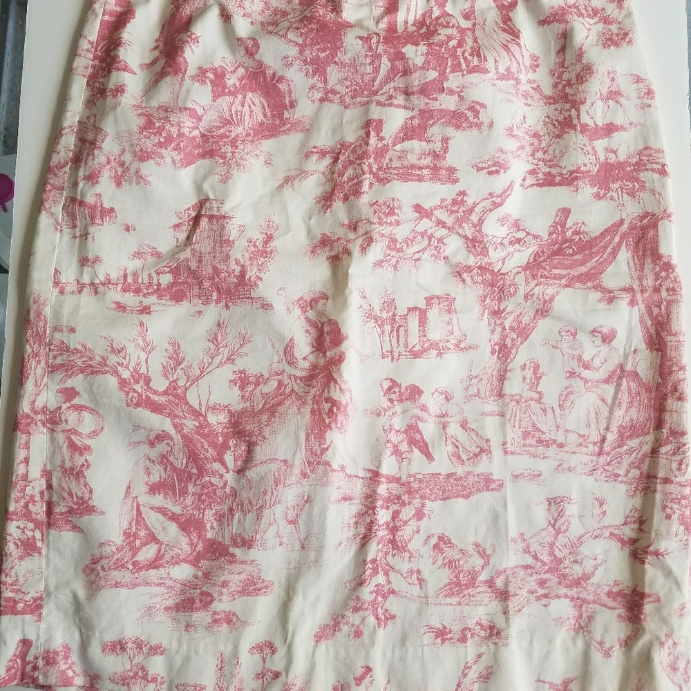 J Crew tapestry print pencil skirt