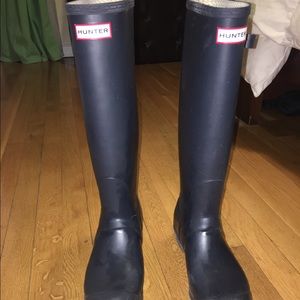 Hunter rain boots