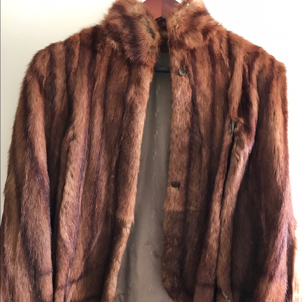 Vintage Mink Shawl