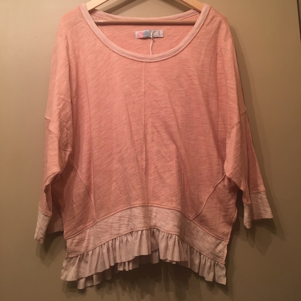 Free people beach oversized sweatshirt size large