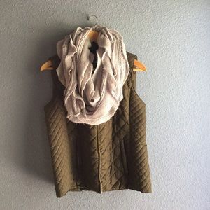 Ruffled Infinity Scarf