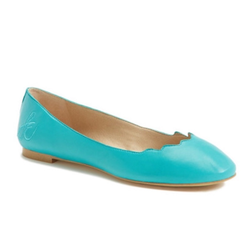 NWT Sam Edelman Scalloped Flats 7 - Picture 2 of 7