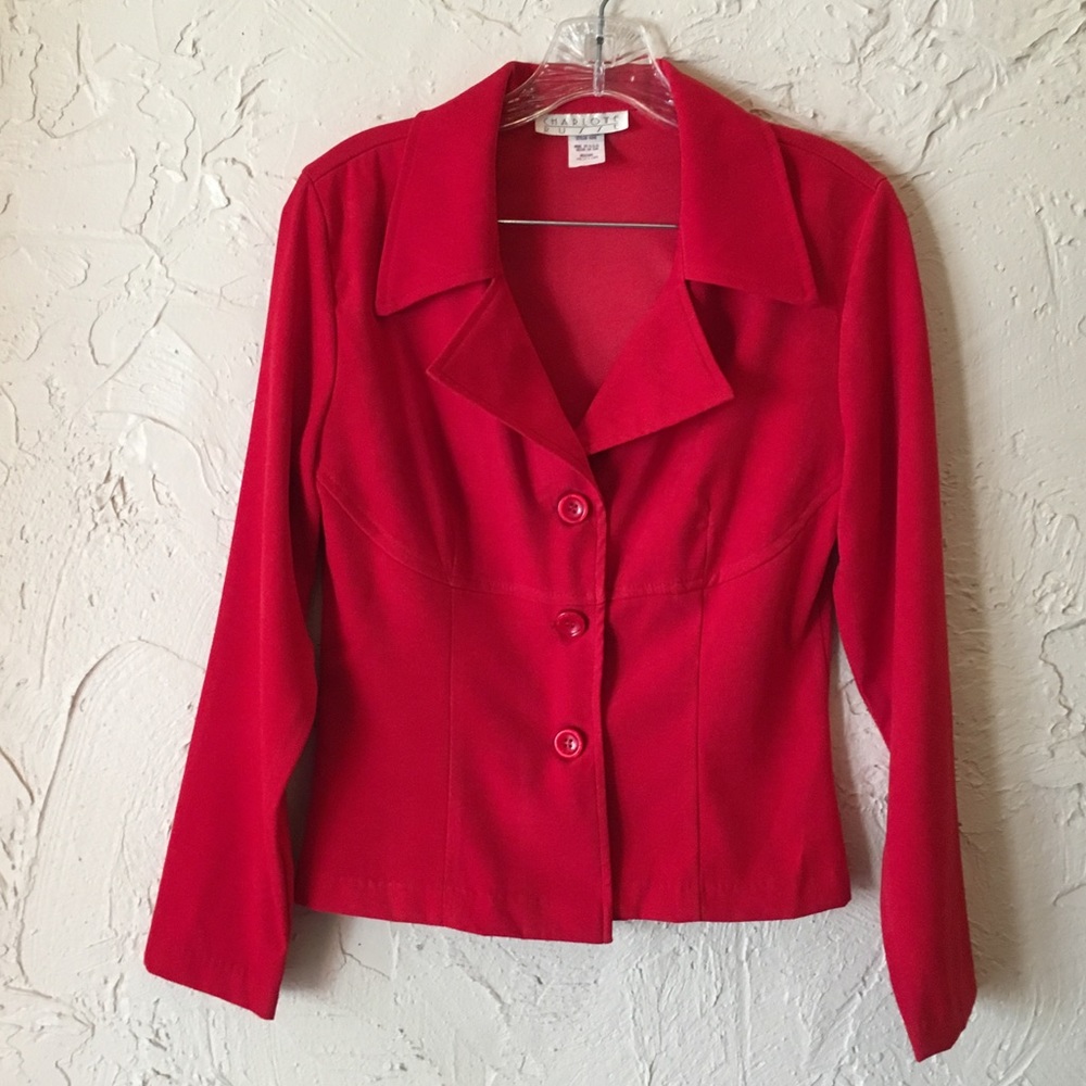 Red Charlotte Russe Blazer