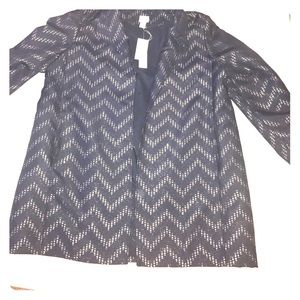 Blue and Gold Over Coat with Pockets